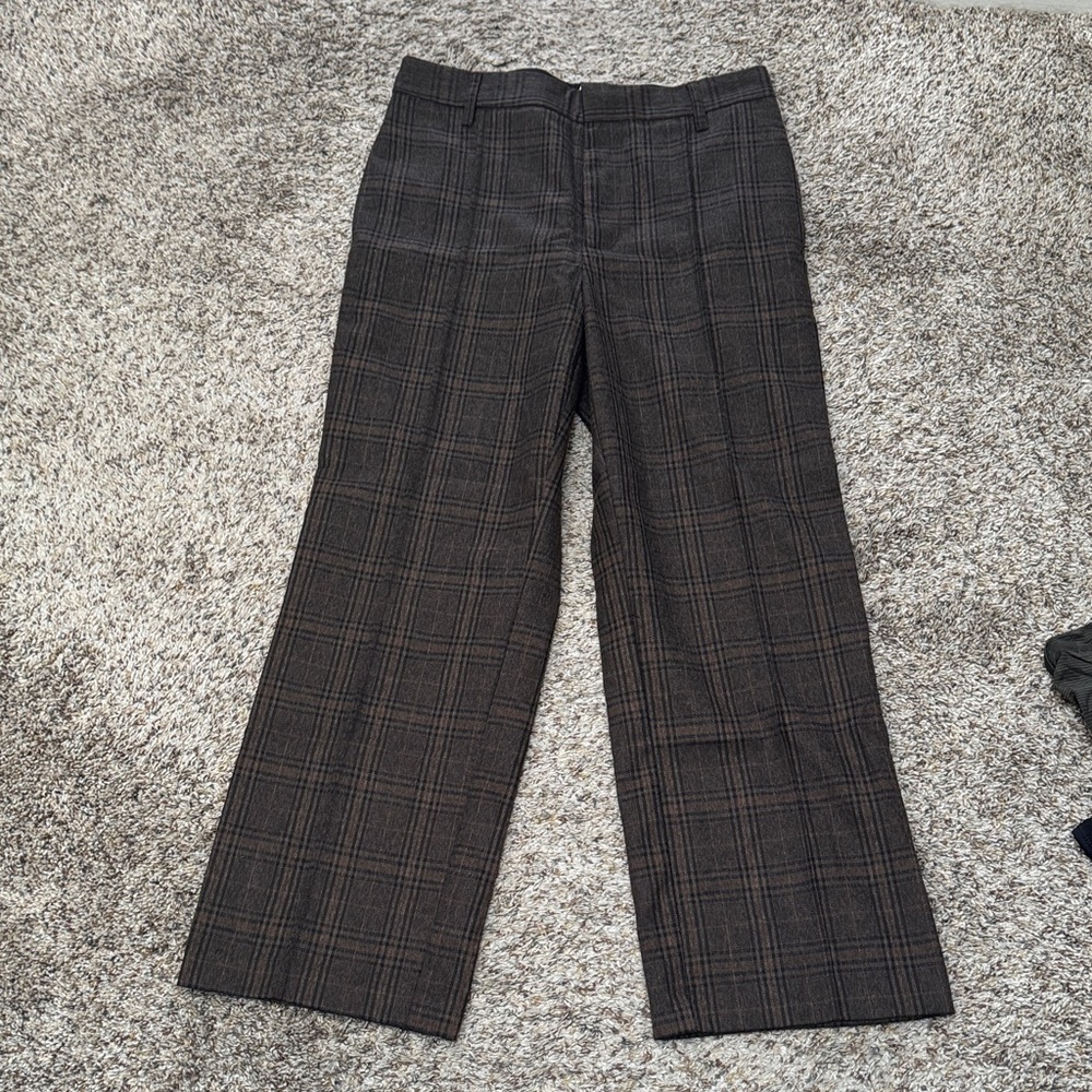 Urban outfitters plaid slacks